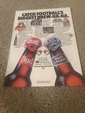 Vintage 1989 budweiser for sale  Ambler