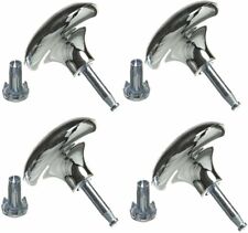 Gliders chrome feet for sale  HALIFAX