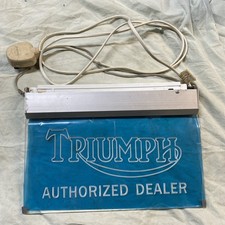 triumph sign for sale triumph sign for sale  CHICHESTER