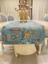 Table runner blue for sale  CHIGWELL