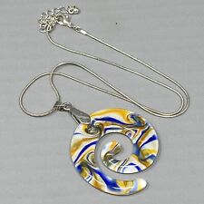 Glass pendant necklace for sale  Fresno