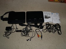 DVD player portátil Philips PD7012 7" LCD - ambas as telas - manual - cabos comprar usado  Enviando para Brazil