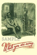 Usado, Cartão postal de propaganda da década de 1940 Segunda Guerra Mundial EUA enquanto você está fora Alemanha [P056] 7q3 comprar usado  Enviando para Brazil