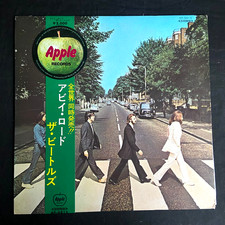 The Beatles Abbey Road 1969 imprensa japonesa vinil LP inserção Obi AP-8815 EXCELENTE comprar usado The Beatles Abbey Road 1969 imprensa japonesa vinil LP inserção Obi AP-8815 EXCELENTE comprar usado  Enviando para Brazil
