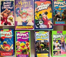 The Muppets 8 Films VHS Tape Lot comprar usado  Enviando para Brazil