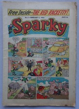 Sparky comic feb for sale  UK