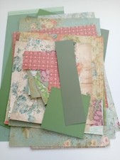 Scrapbook patterned papers for sale  PRESTON