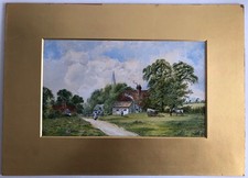 Victorian watercolour painting for sale  BIRMINGHAM
