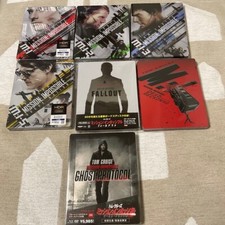 Missão Impossível Blu-ray Steelbook Conjunto Completo de Filmes Coleção Tom Cruise comprar usado  Enviando para Brazil