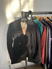 Burberry black wool for sale  LONDON