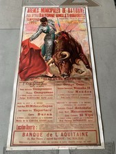 Affiche corridas arenes d'occasion  Anglet