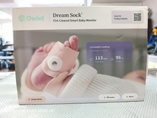 Monitor inteligente de bebê Owlet Dream Sock | Dusty Rose | BM06N20MCJ comprar usado  Enviando para Brazil