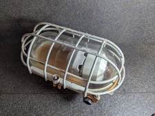 Bunkerlampe kellerlampe gitter gebraucht kaufen  Göttin, -Neustadt