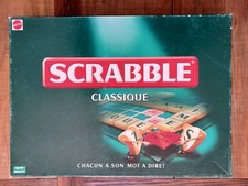 Scrabble classique mattel d'occasion  Trilport