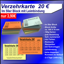 Verzehrkarten wertkarten abstr gebraucht kaufen  Jülich