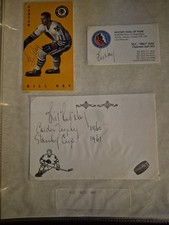 Lot autographed bill for sale  Canton