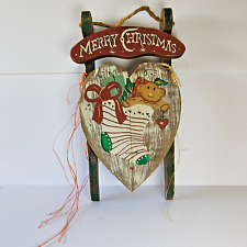 Vintage christmas sled for sale  Saint Augustine