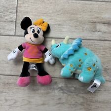 Juego de Peluche Disney Animal Kingdom Dinoland Dinosaurio Triceratops Minnie Mouse segunda mano  Embacar hacia Argentina