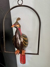 Pfau figur dekoration gebraucht kaufen  Berlin