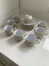 Denby linen tea for sale  BUDLEIGH SALTERTON