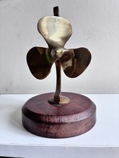Brass propeller wooden for sale  ORKNEY