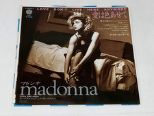 Usado, Madonna Love Don't Live Here Anymore Japan 7' Single Record P-2041 comprar usado  Enviando para Brazil