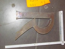 Großer kupfer buchstabe gebraucht kaufen  Roth