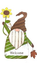 Sunflower gnome metal for sale  Acworth
