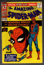 O Incrível Homem-Aranha Anual #2 Dr. Strange Teams Up! Arte DITKO! Stan Lee Story comprar usado  Enviando para Brazil