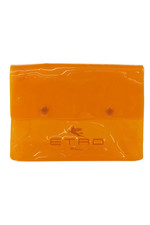 Bolsa de mão Etro feminina transparente fecho de pressão laranja sólido tamanho médio comprar usado  Enviando para Brazil