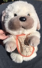 Applause Vintage Pelúcia Raro Cachorrinho Mendigo com Babador 1982 Muito Bom Estado Usado comprar usado  Enviando para Brazil