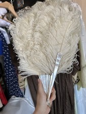 Antique white ostrich for sale  BIRMINGHAM