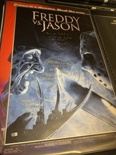 FREDDY VS JASON ASSINADO 24x36 POSTER Robert Englund Ken Kirzinger 1/1 citações raras, usado comprar usado  Enviando para Brazil