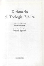 Aa. vv...dizionario teologia usato  Italia