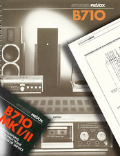 Revox studer b710 usato  Italia