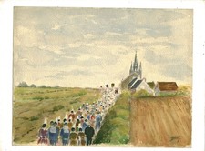 Aquarelle originale papier d'occasion Aquarelle originale papier d'occasion  France