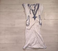 Djellaba blanche bleue d'occasion  Laruscade