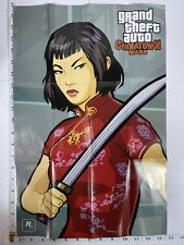 Usado, Mapa pôster PSP Grand Theft Auto Chinatown Wars (PlayStation Portable) 20 x 13,5" comprar usado  Enviando para Brazil