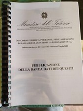 Banca dati concorso usato  L Aquila