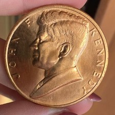 Medaglia john kennedy usato  Portici