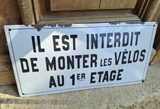 Grande plaque émaillée d'occasion  Laudun-l'Ardoise