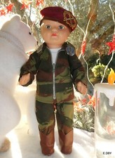 Poupee poupon militaire d'occasion  Six-Fours-les-Plages