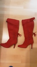 Stiefel farbe rot gebraucht kaufen  Schönwald