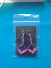 Handmade resin earings for sale  HUDDERSFIELD