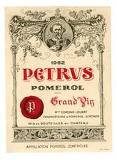 1962 petrus pomerol for sale  Conyers
