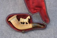 Antike meerschaumpfeife pferd gebraucht kaufen  Templin