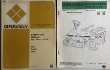 Gravely operator parts for sale  Vineland