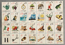 Locandina 46x32 alfabeto usato Locandina 46x32 alfabeto usato  Gatteo