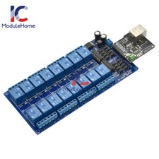 Usado, Ethernet WAN Control LAN Web Server 16Channel Relay Ethernet RJ45 Network Module comprar usado  Enviando para Brazil