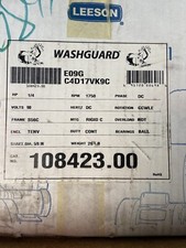 Leeson washguard motor for sale  Fort Calhoun